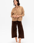 Curved Eda Culotte, Chocolate