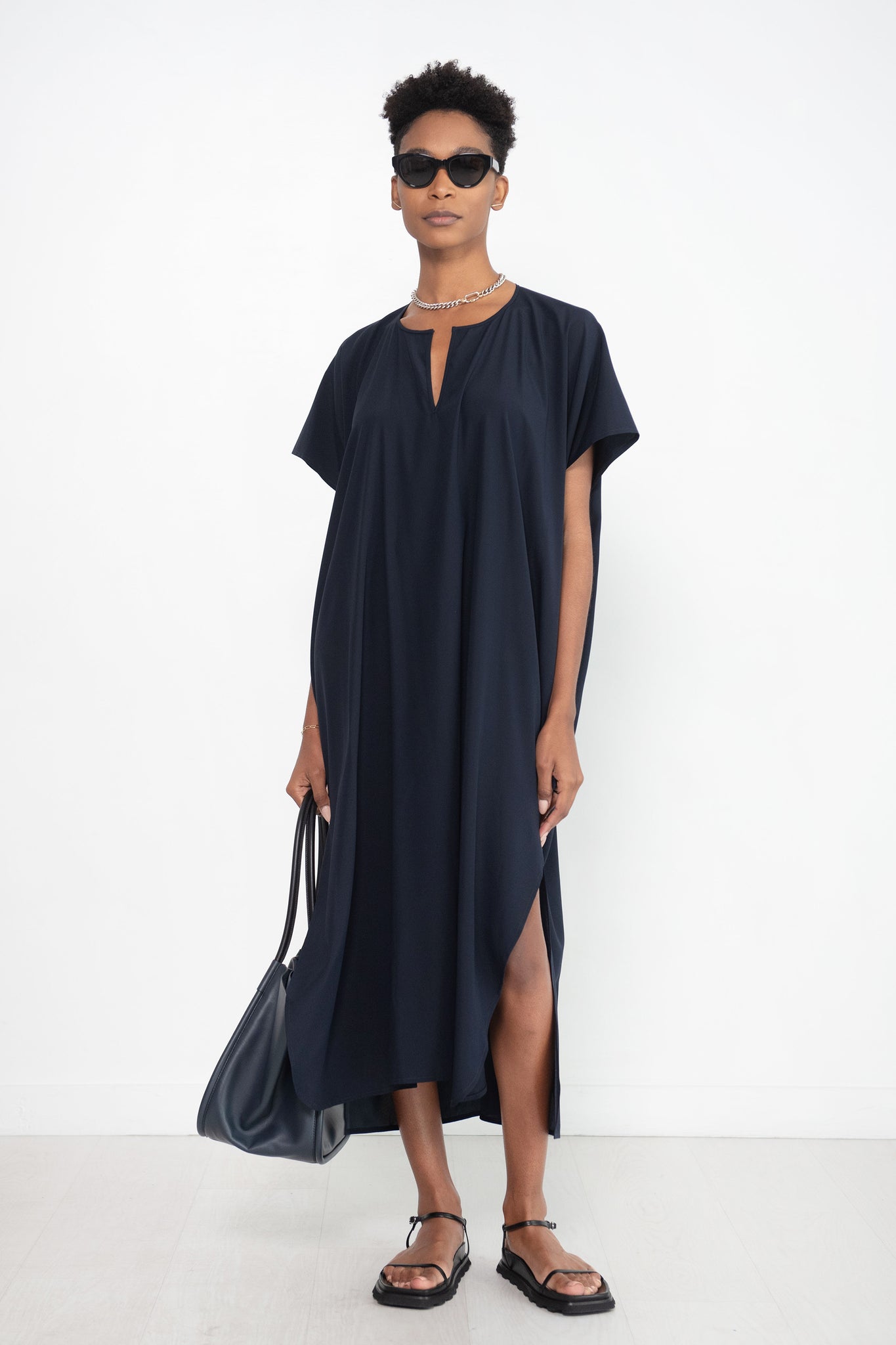 Zero + Maria Cornejo - Curve Rae Caftan, Ink Jet