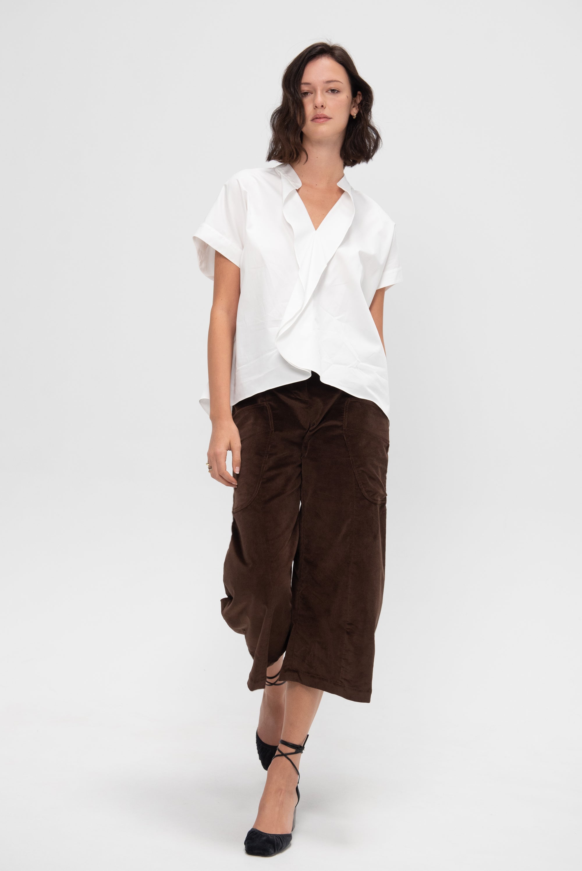 Fin Gaban Shirt, White