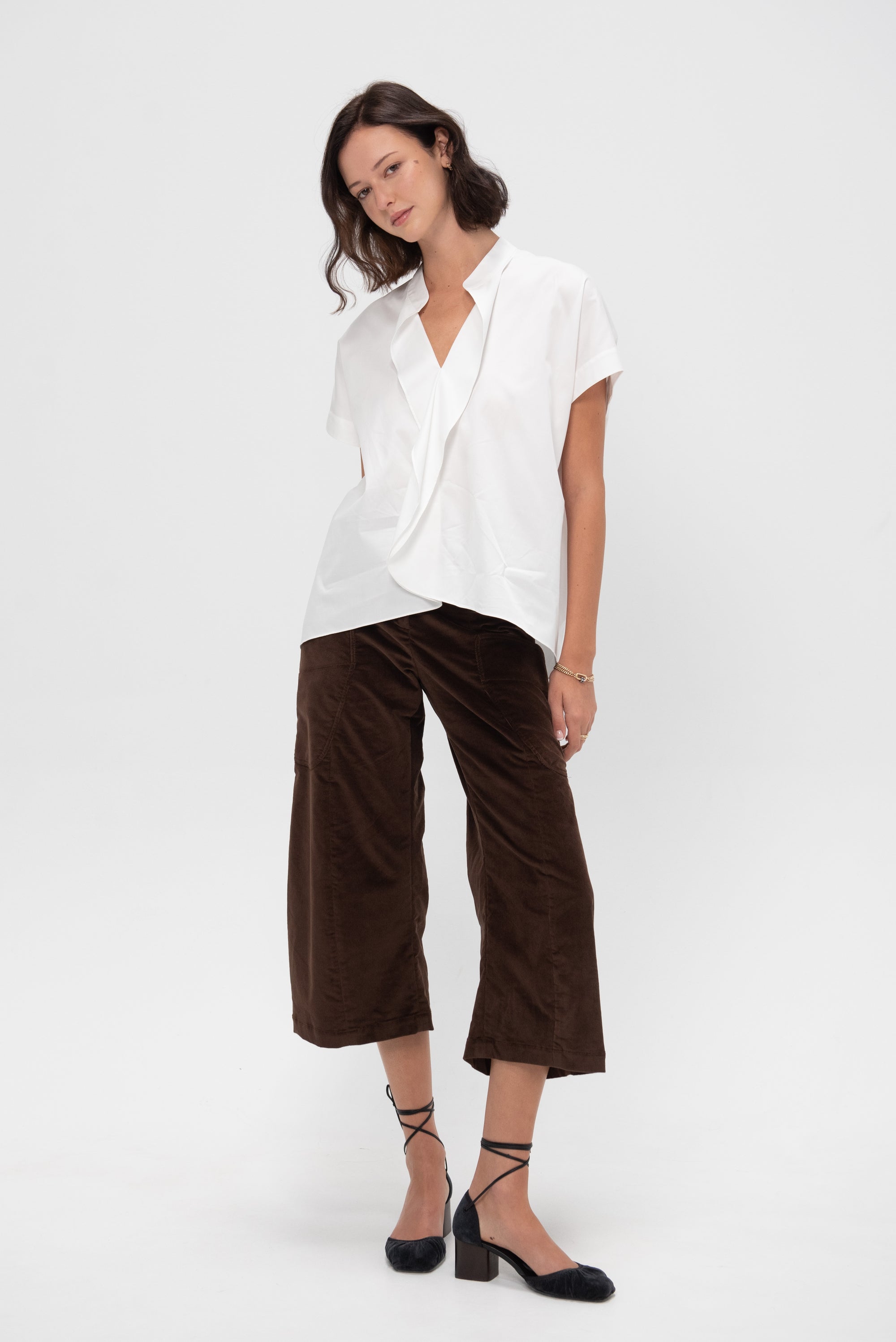 Fin Gaban Shirt, White