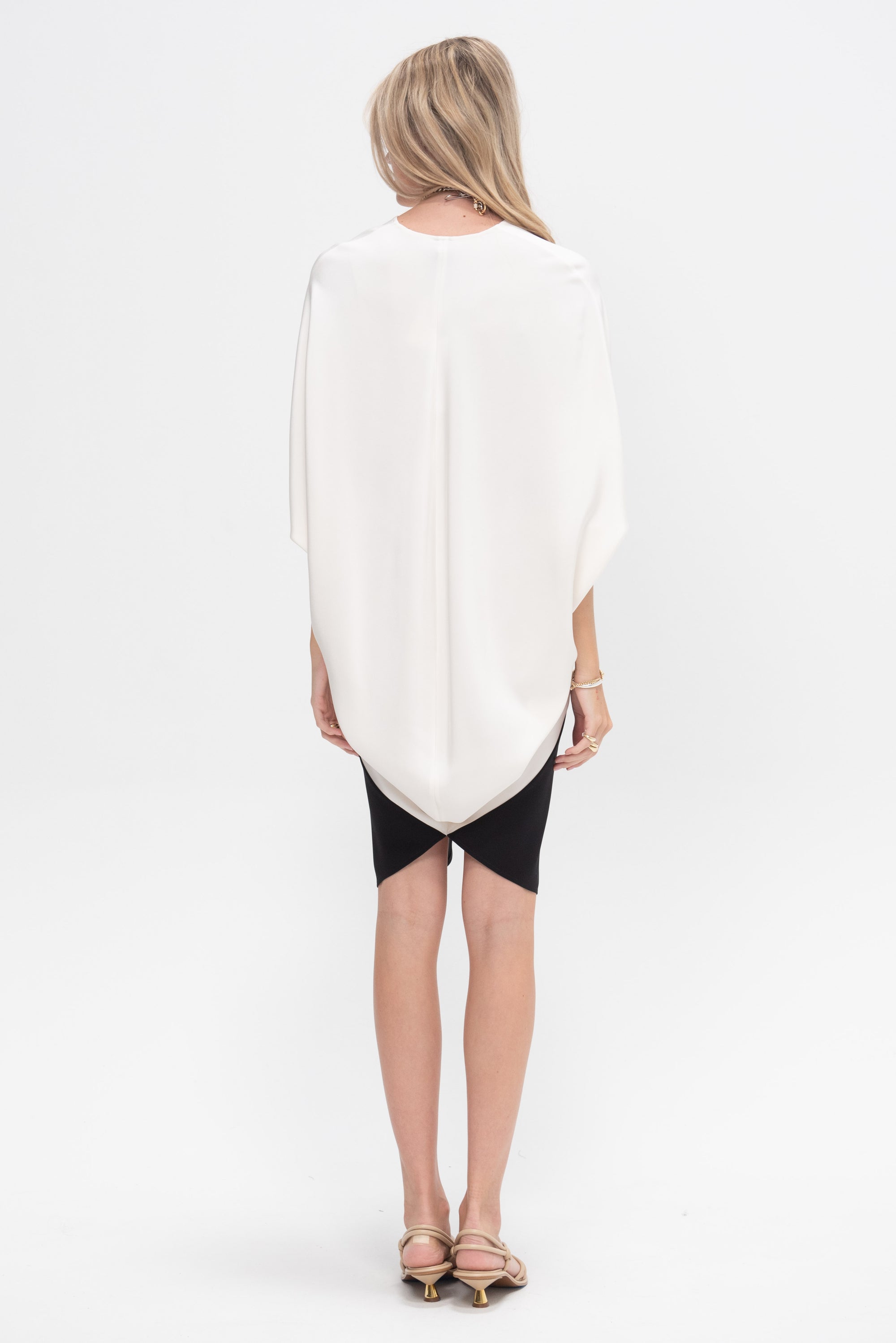 Koya Dress, White Pepper &amp; Black