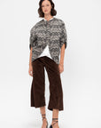 Rio Shrug, Black & Chalk