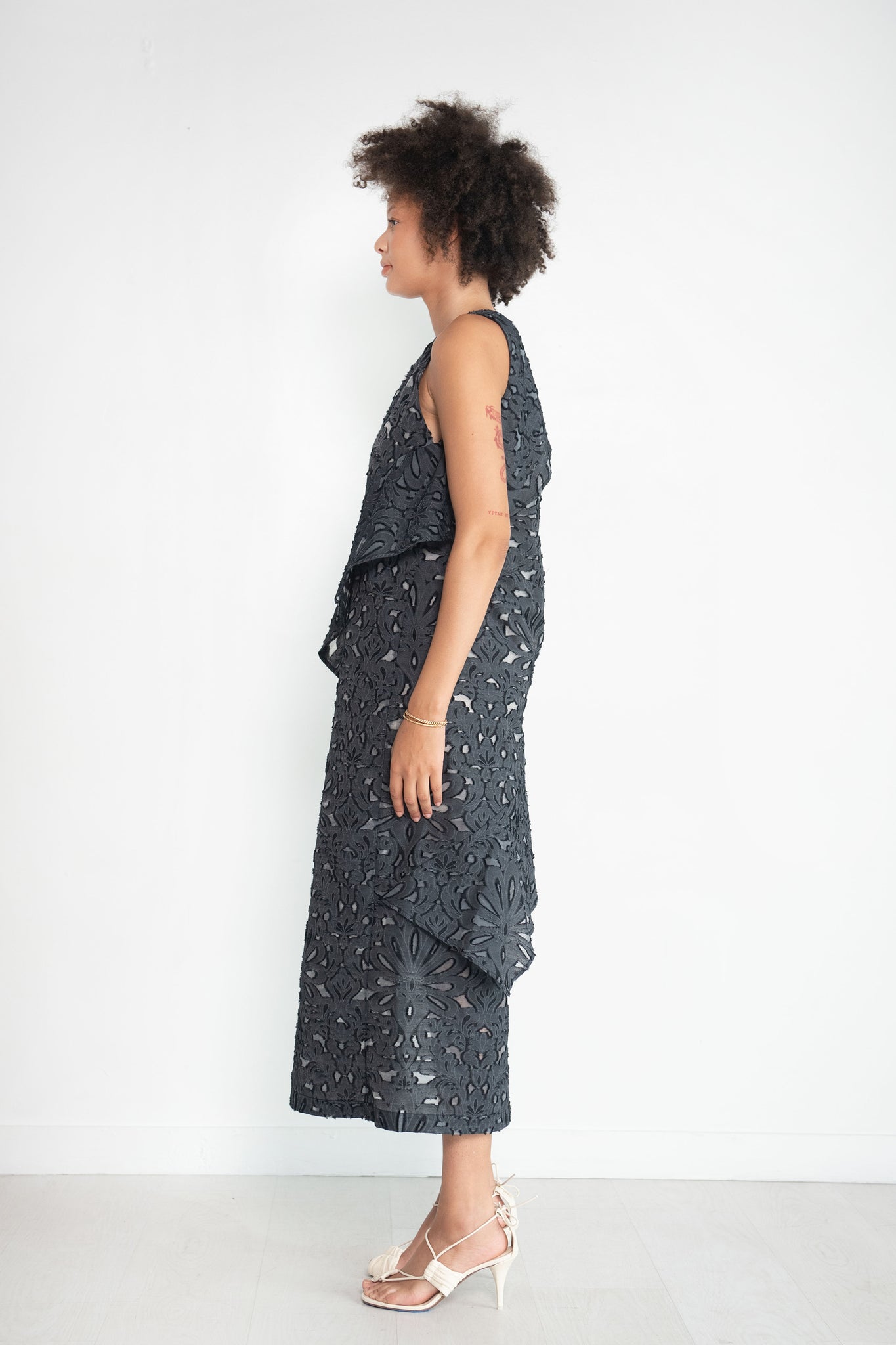 Zero + Maria Cornejo - Long Spiral Dress, Black