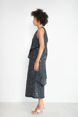 Zero + Maria Cornejo - Long Spiral Dress, Black