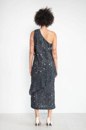 Zero + Maria Cornejo - Long Spiral Dress, Black