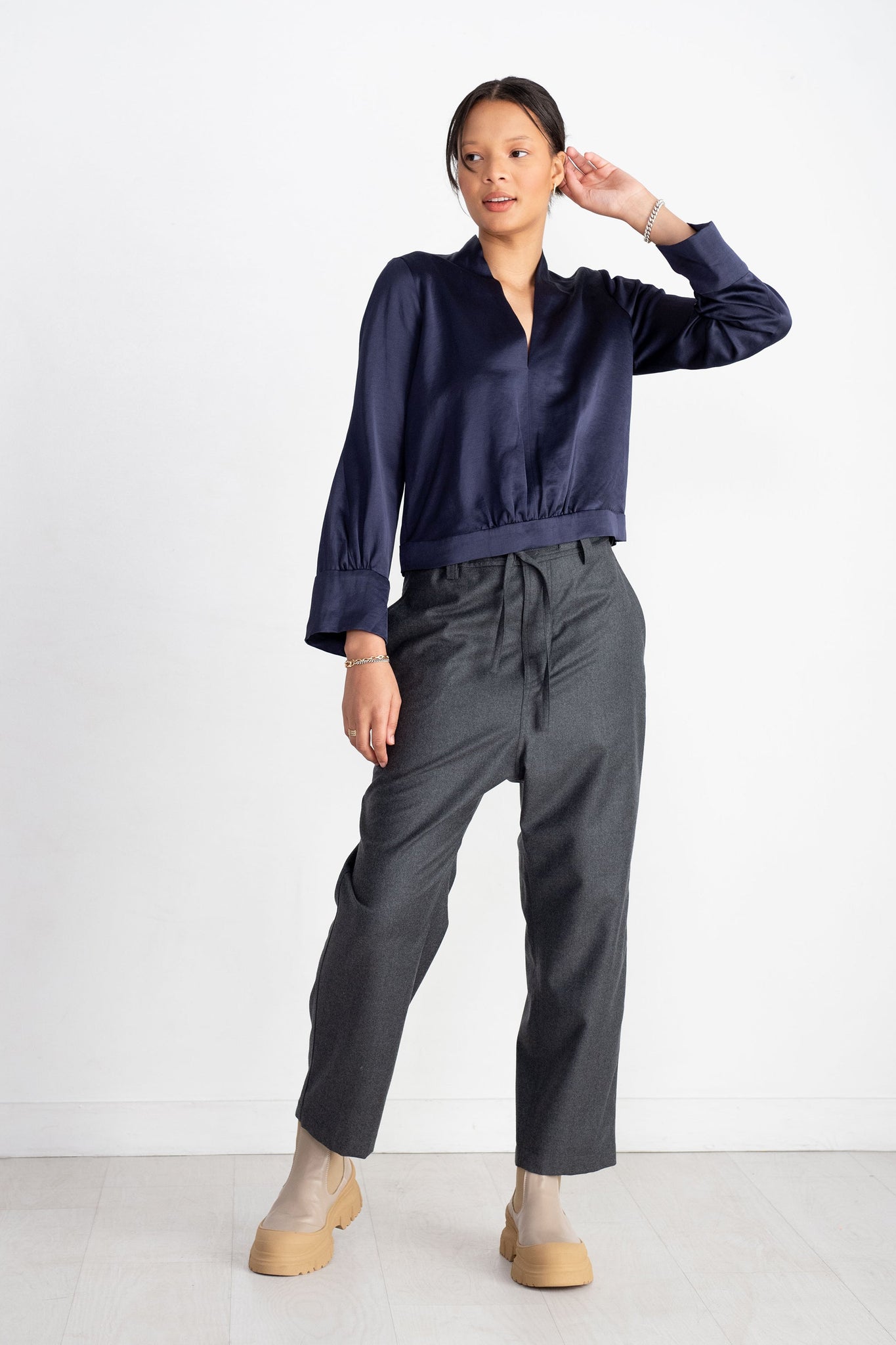 Zero + Maria Cornejo - Simple Sacha Top, Night