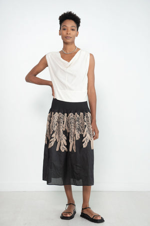 Zero + Maria Cornejo - Siren Top, White Pepper