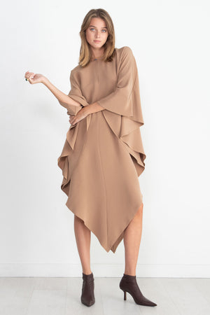 Zero + Maria Cornejo - Triangle Caftan, Camel
