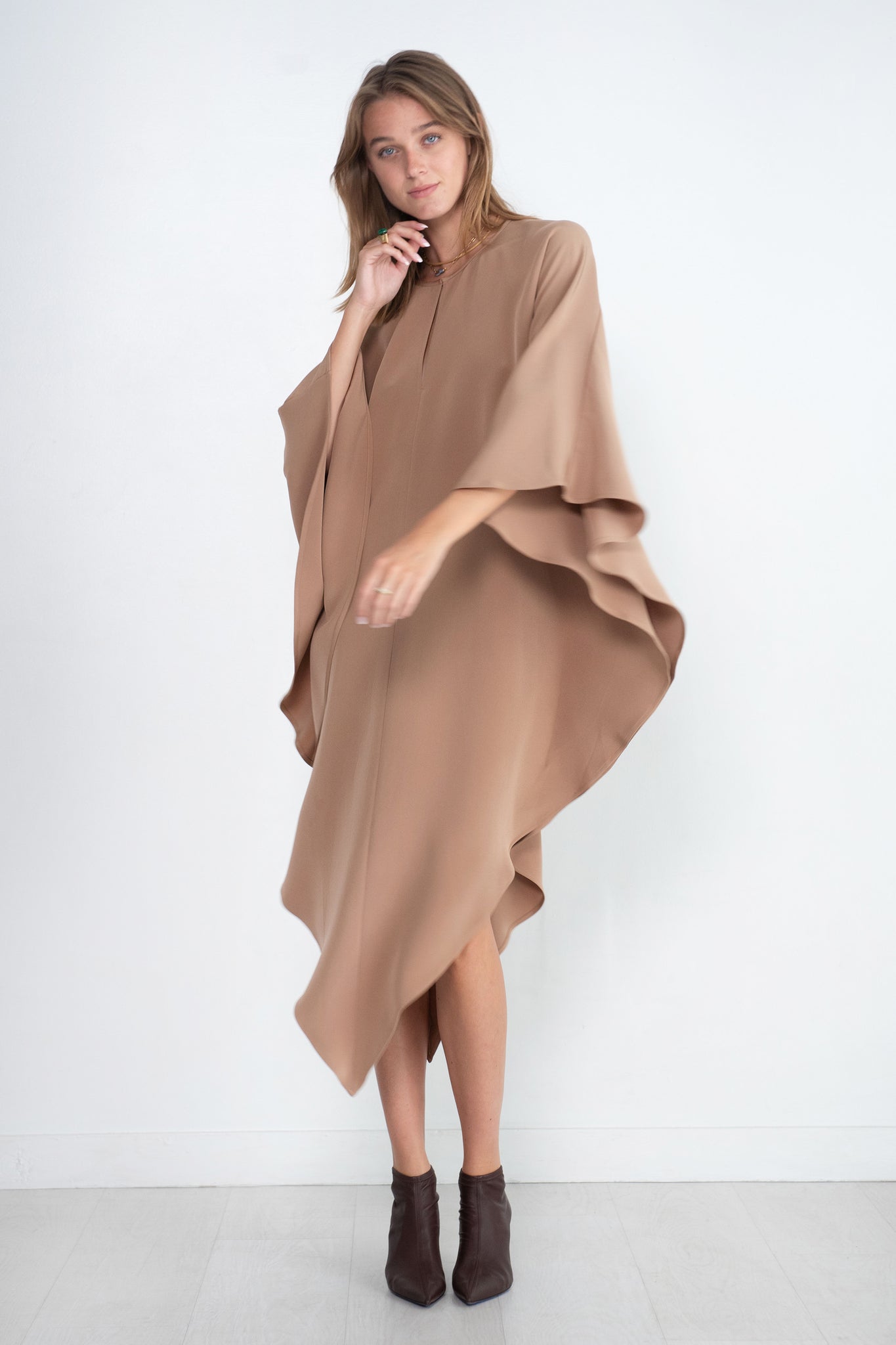 Zero + Maria Cornejo - Triangle Caftan, Camel