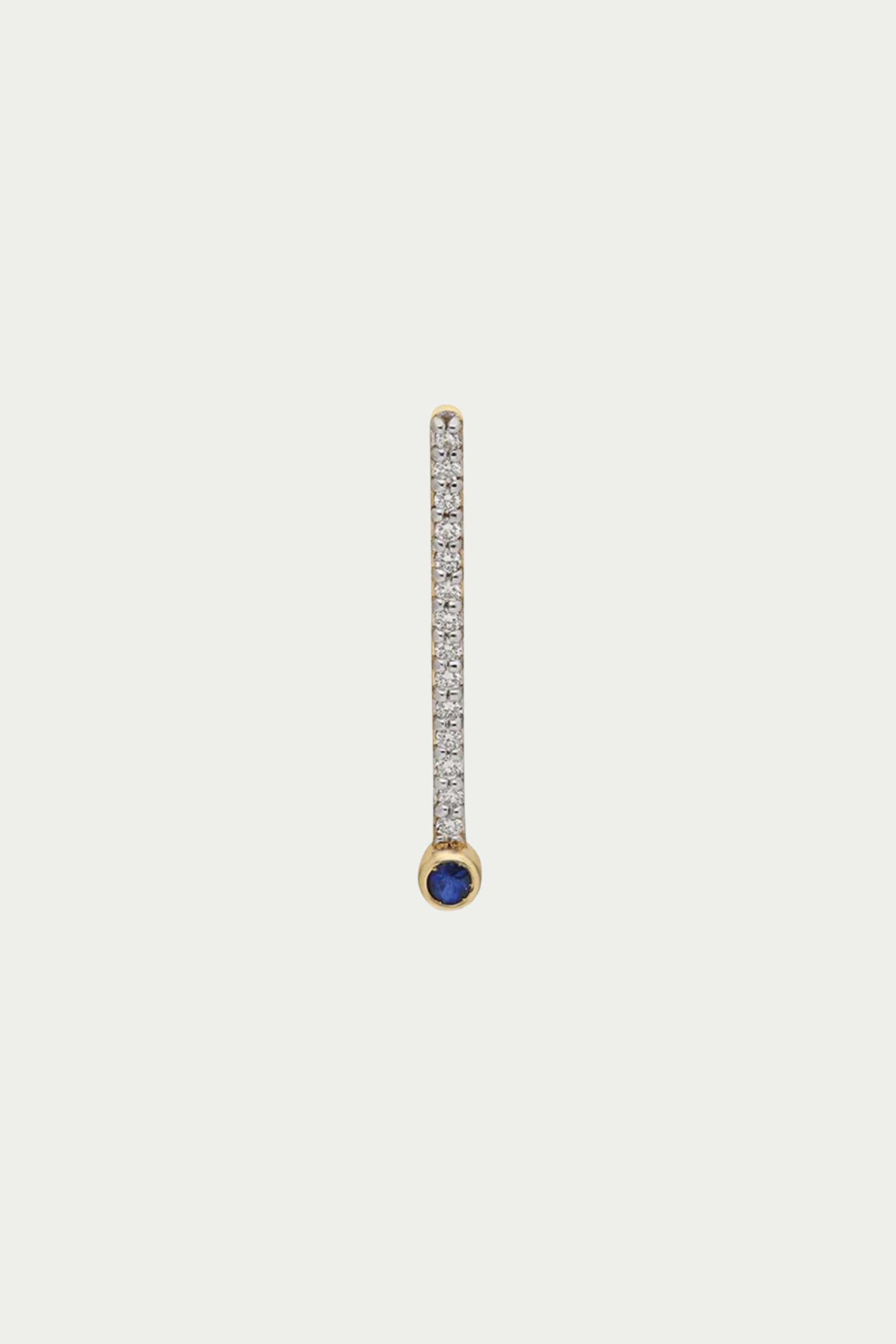 Ita - ¡Buenos Días! Extra Long Ray Earring, White Diamond