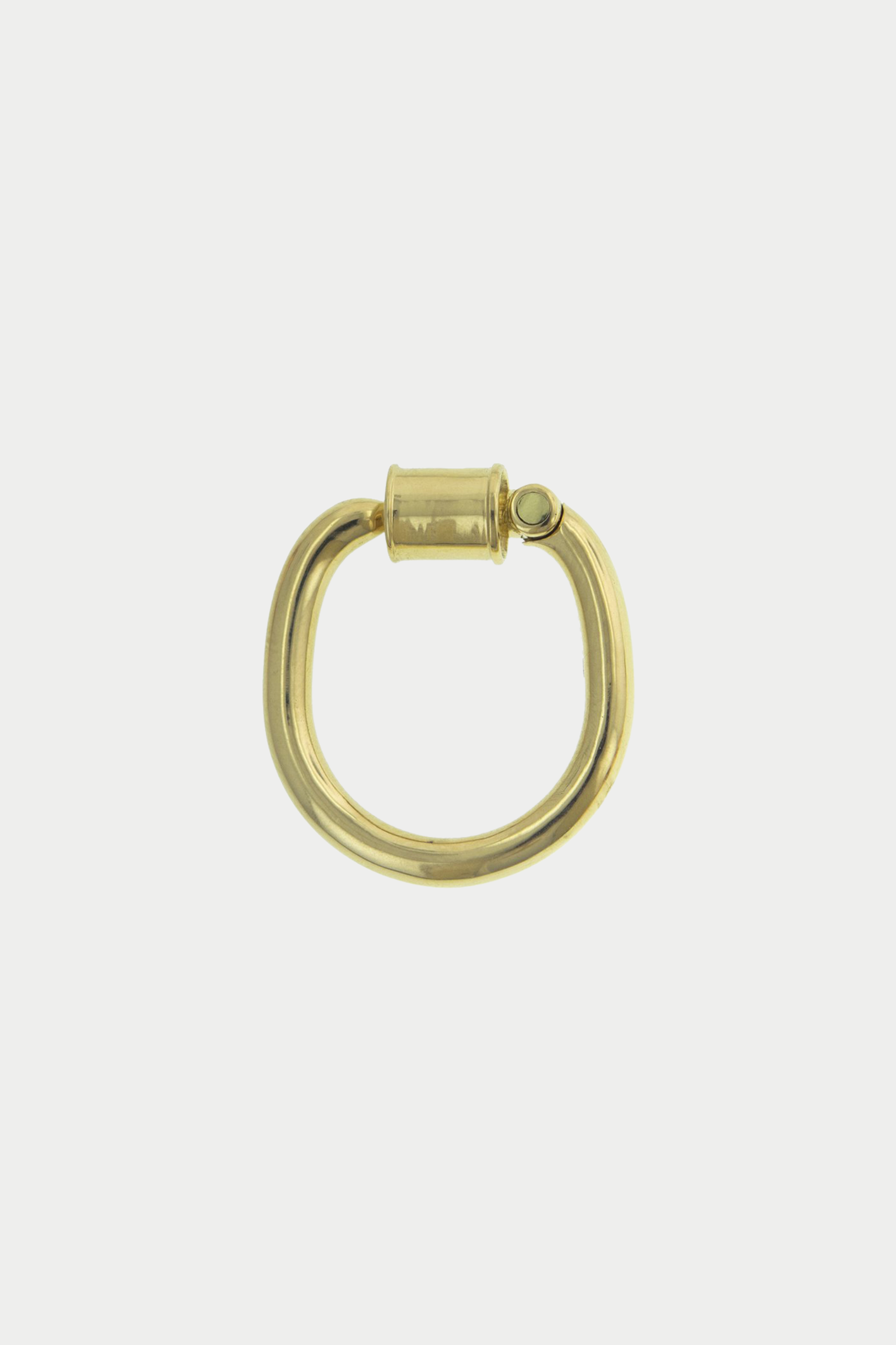 Trundle Lock Ring - 4, Yellow Gold