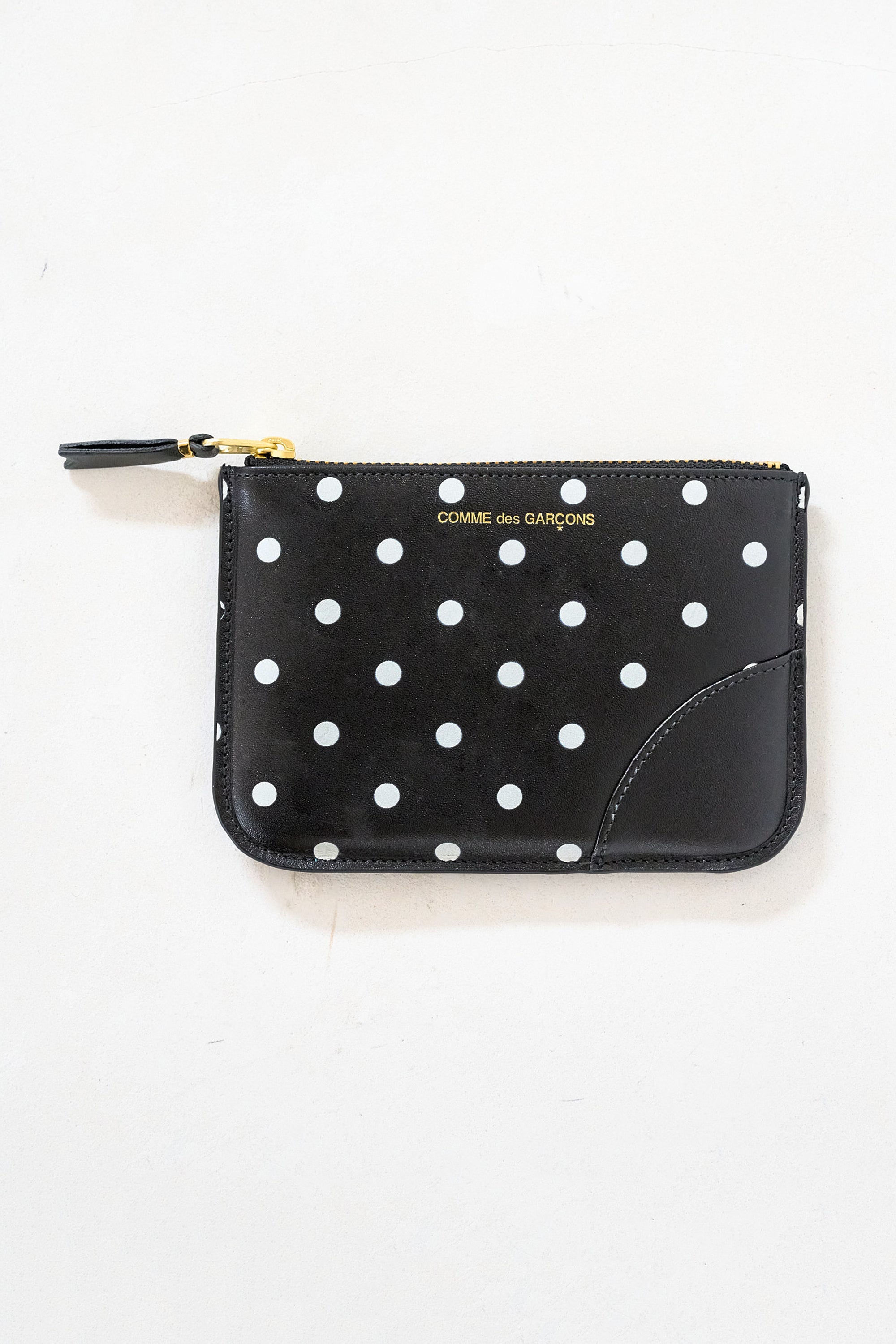 Dots Wallet Black White Comme des Garçons Kick Pleat