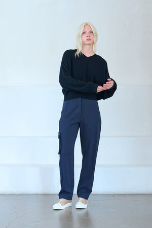 LOULOU STUDIO - EMSALO SWEATER, BLACK