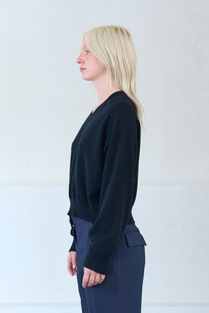 LOULOU STUDIO - EMSALO SWEATER, BLACK