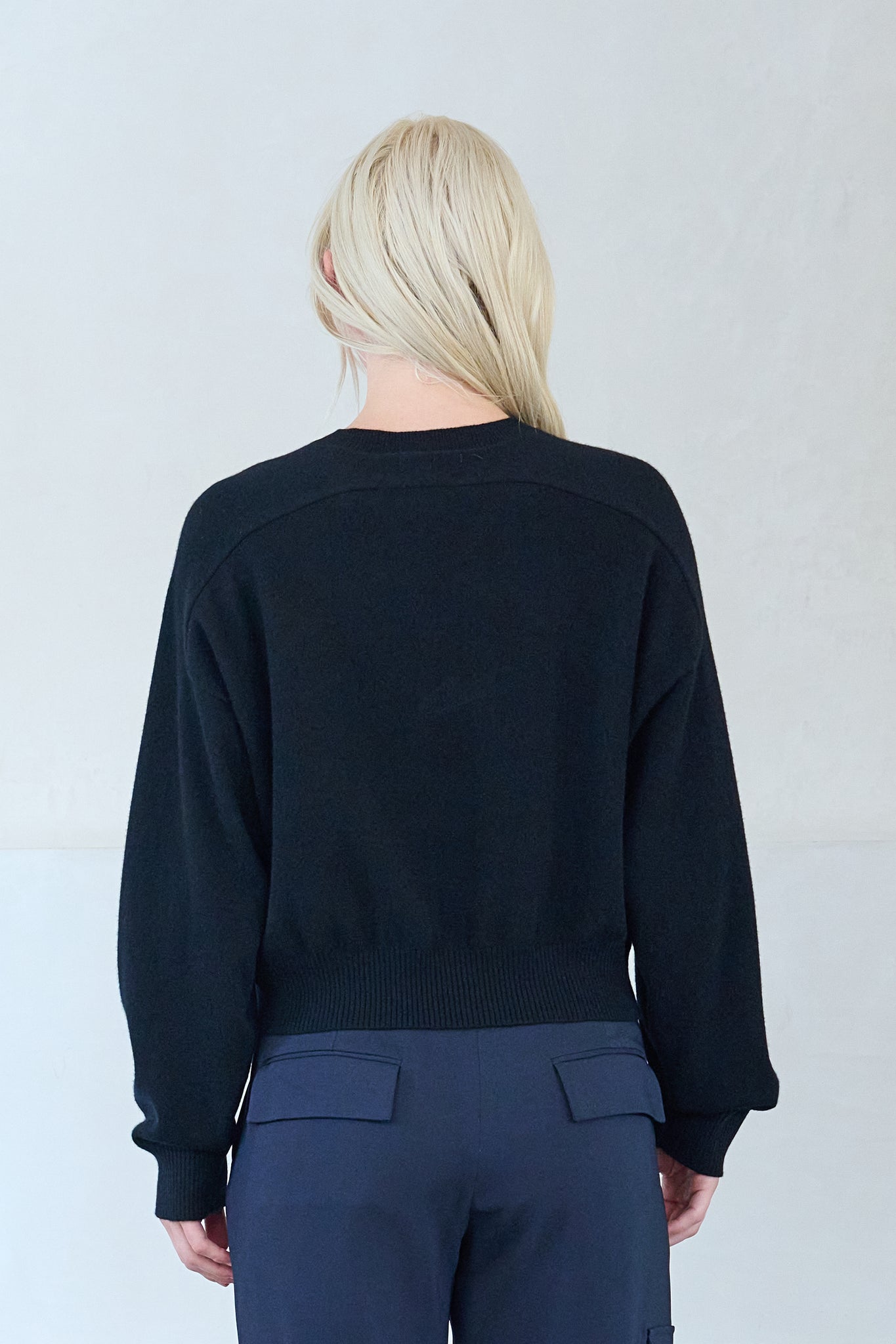 LOULOU STUDIO - EMSALO SWEATER, BLACK