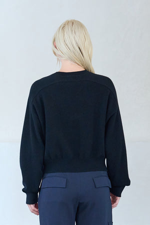LOULOU STUDIO - EMSALO SWEATER, BLACK
