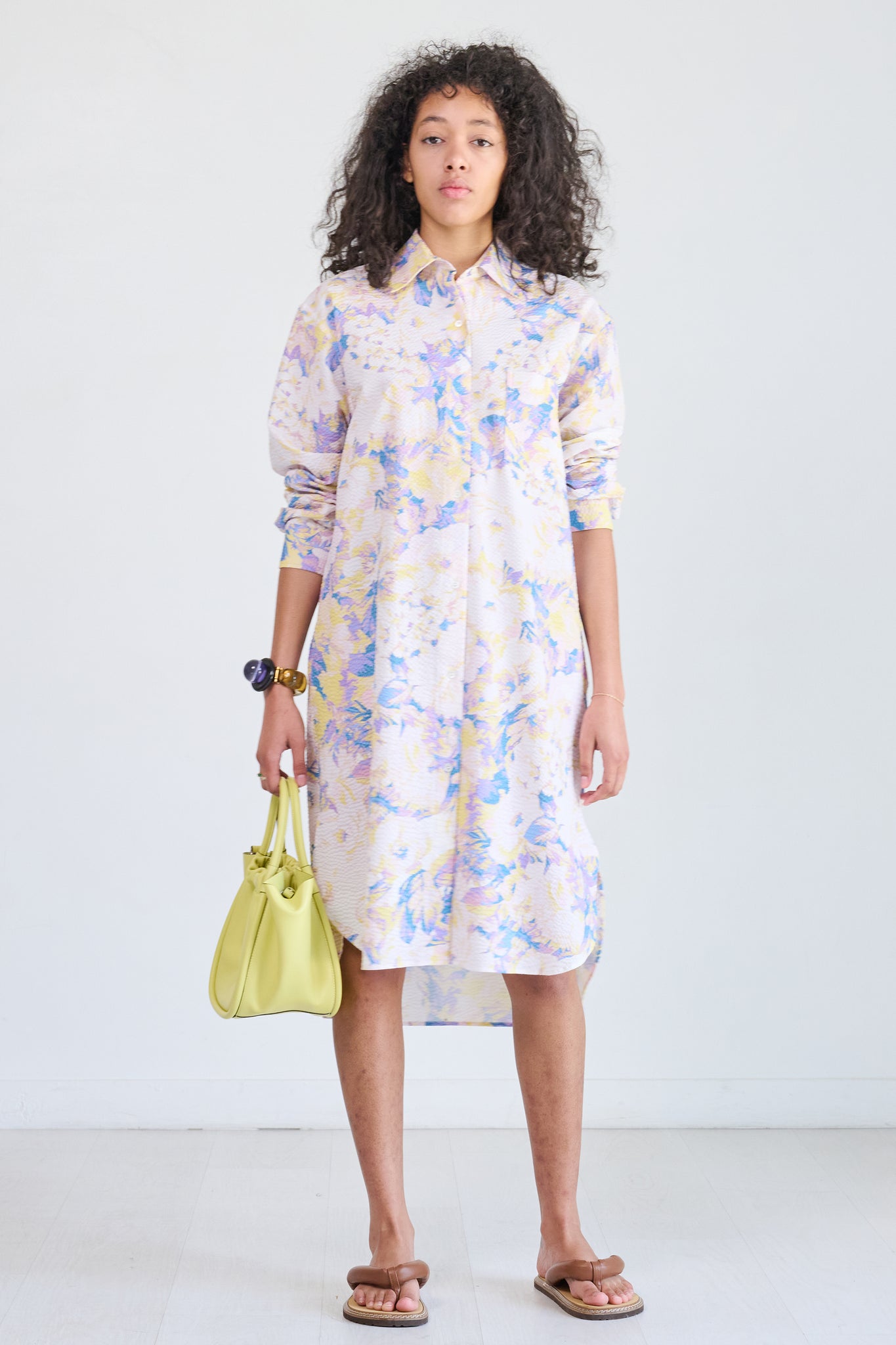 DRIES VAN NOTEN - Copy of DRIES VAN NOTEN 231-011035-6047 DAYLEY SHORT BIS DRESS - 231-011035-6047-DRIES VAN NOTEN