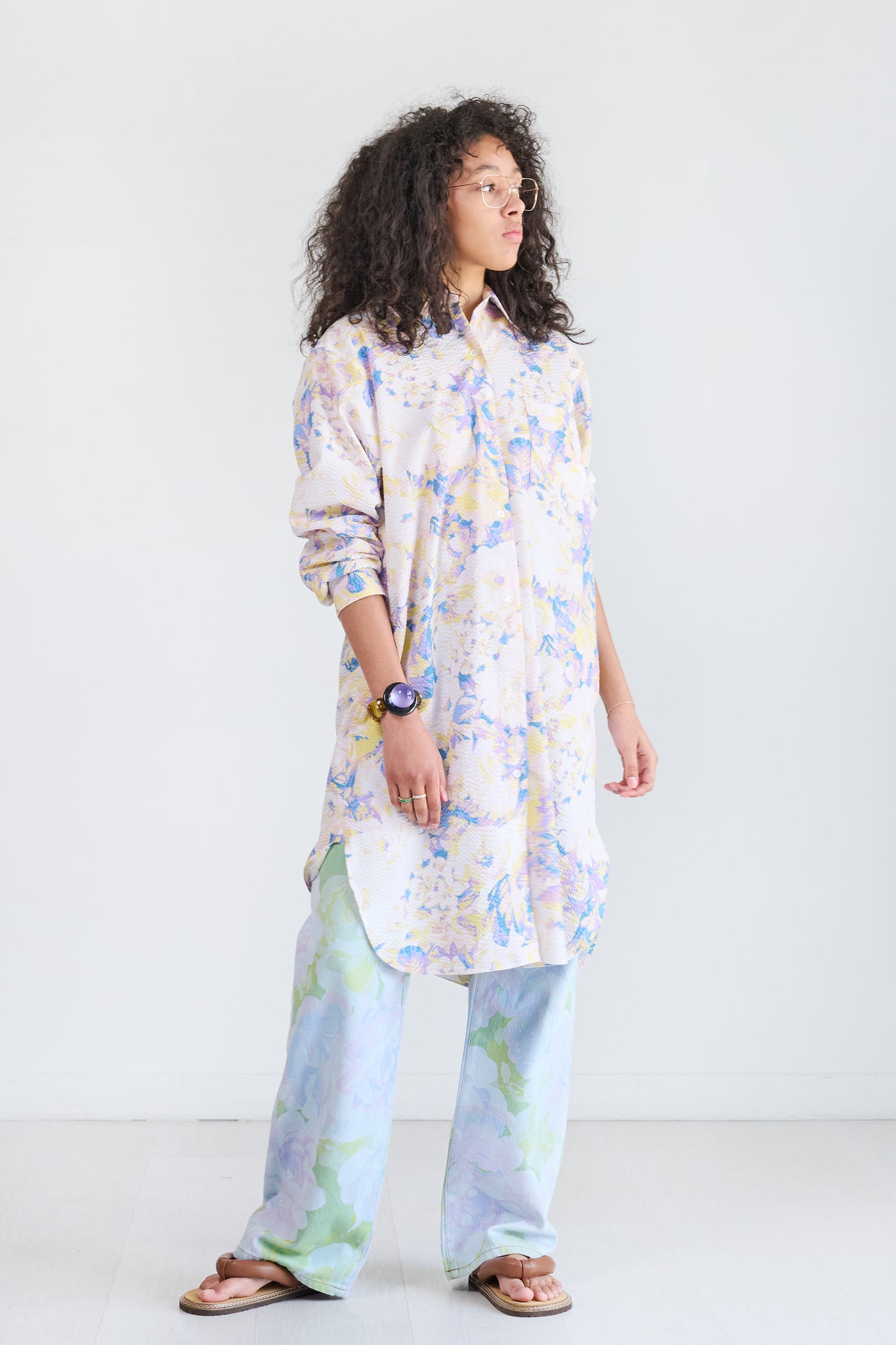 DRIES VAN NOTEN - Copy of DRIES VAN NOTEN 231-012400-6435 PEYTON DENIM PANTS - 231-012400-6435-DRIES VAN NOTEN