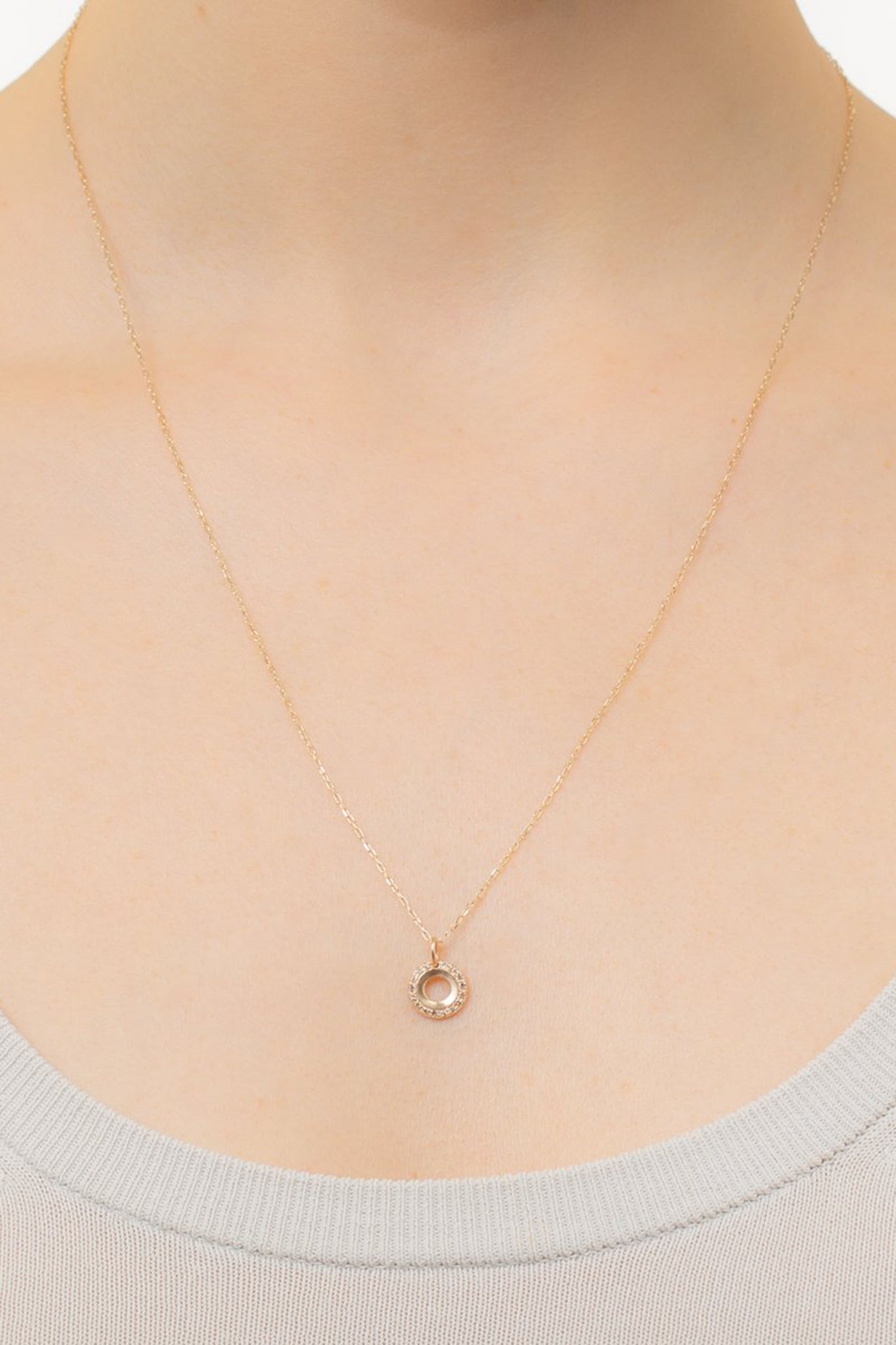 HIROTAKA - WHEEL OF FORTUNE necklace, diamond
