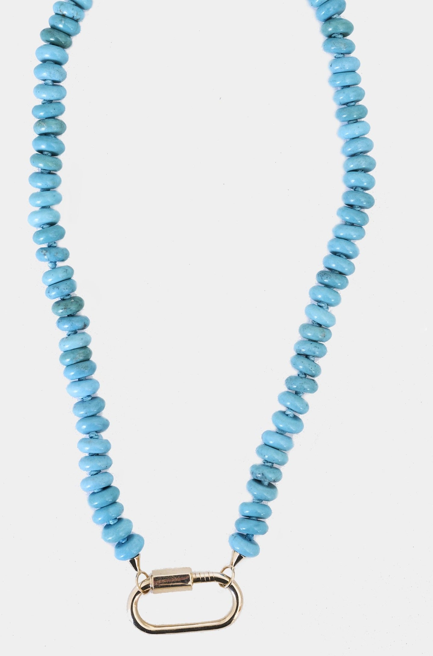 MARLA AARON - TURQuoise STRAND + Yellow Gold LOOPS