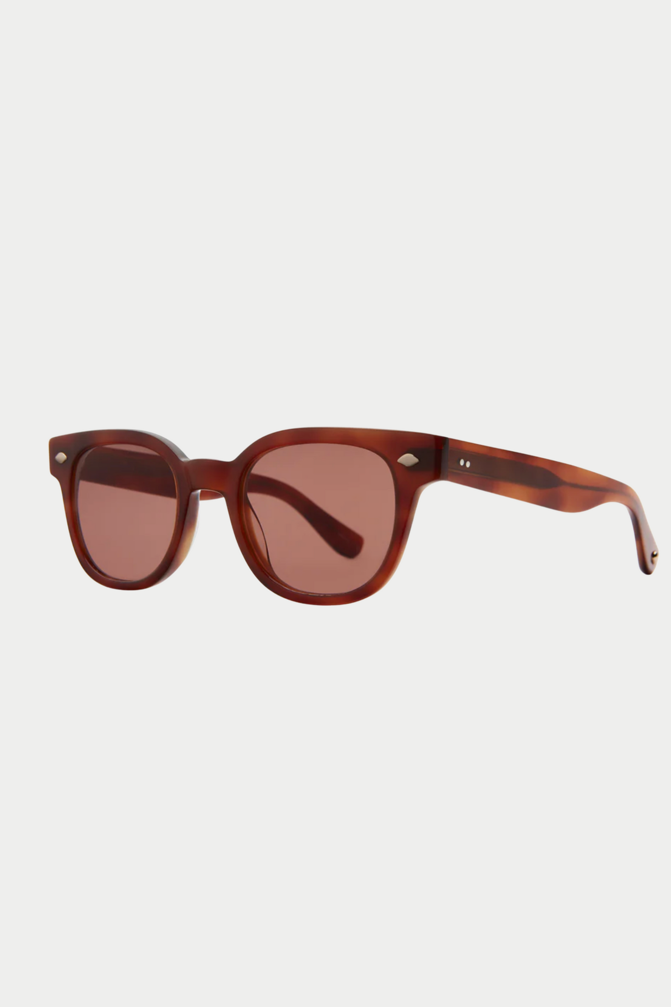 GARRETT LEIGHT - Canter Sunglasses, Vintage Burnt Tortoise