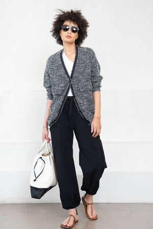 Cog the Big Smoke - Hayden Cardigan, Black Pepper