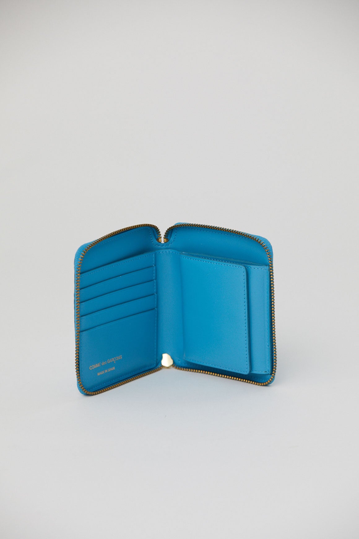 Comme des Garçons - Medium Zip Waller, Blue