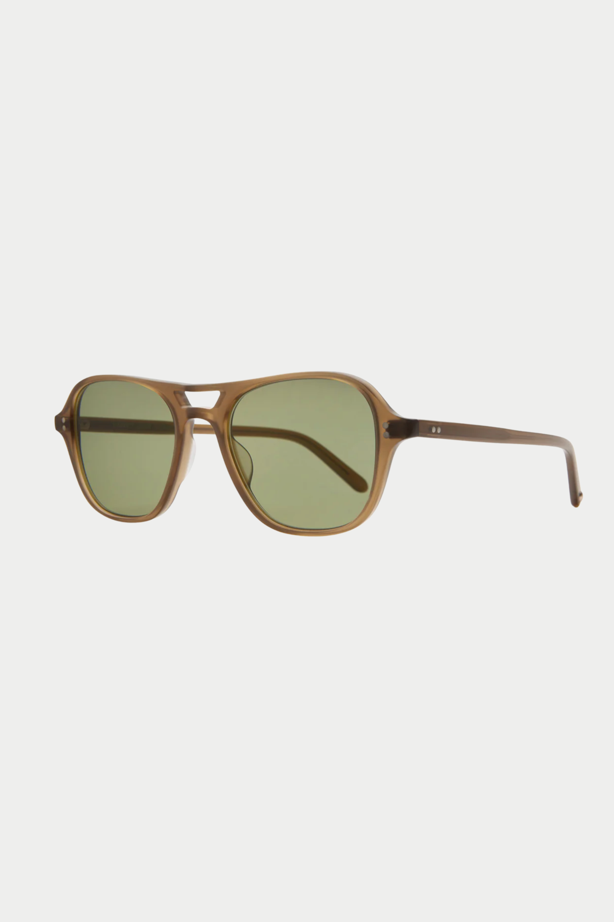 GARRETT LEIGHT - DOC SUNGLASSES, MATTE CARAMEL