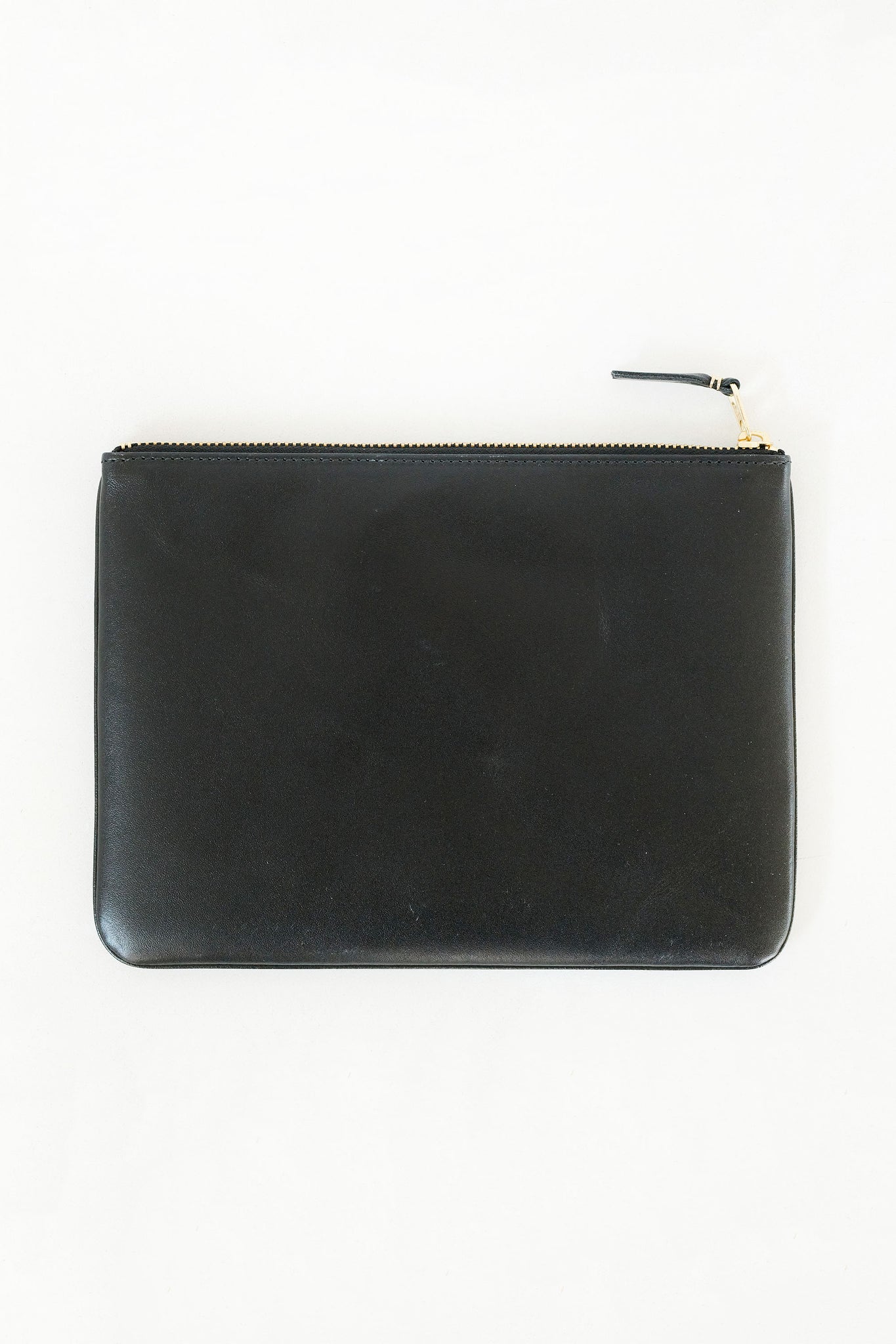 Classic Leather Pouch, Black