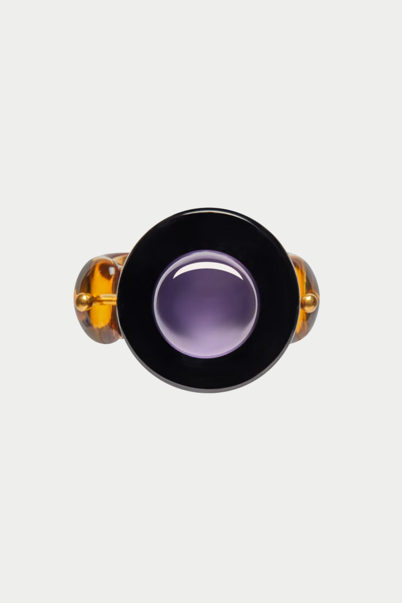 DRIES VAN NOTEN - Glass Cuff Bracelet, Brass