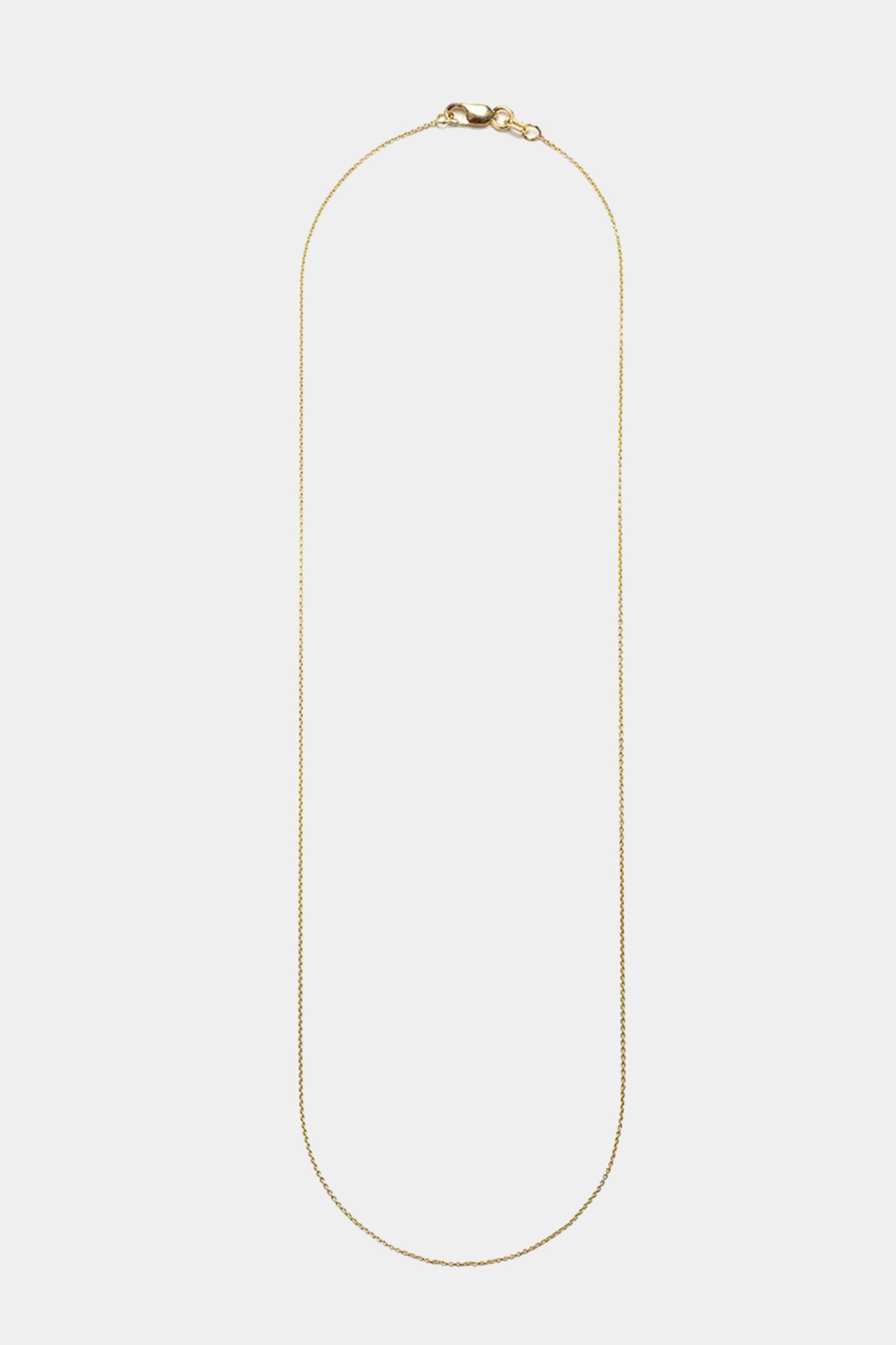 LFJ-FINE - 14K Gold Super Fine Chain Necklace