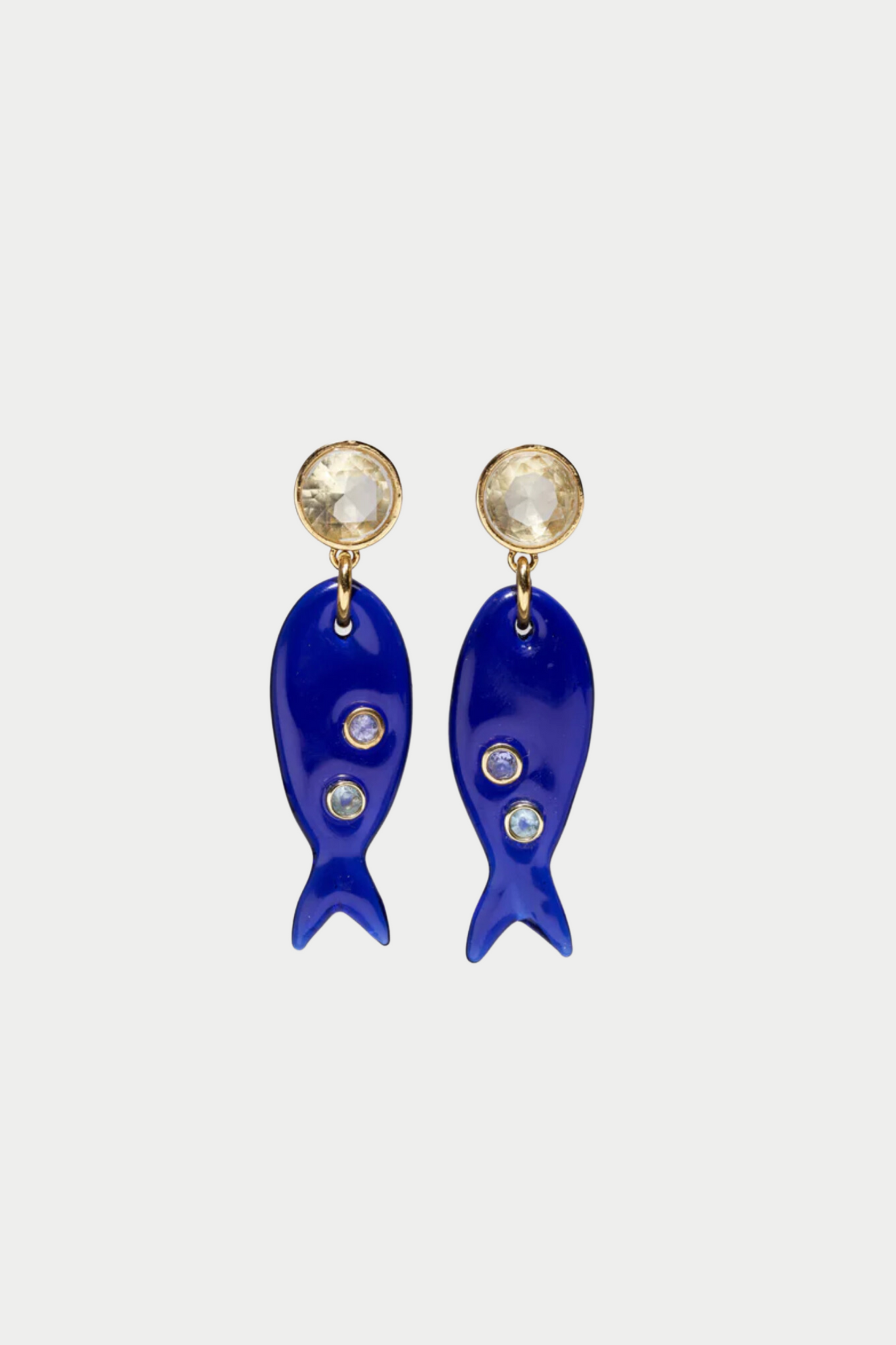 Lizzie Fortunato Jewels - Fresh Catch Earrings, Blue