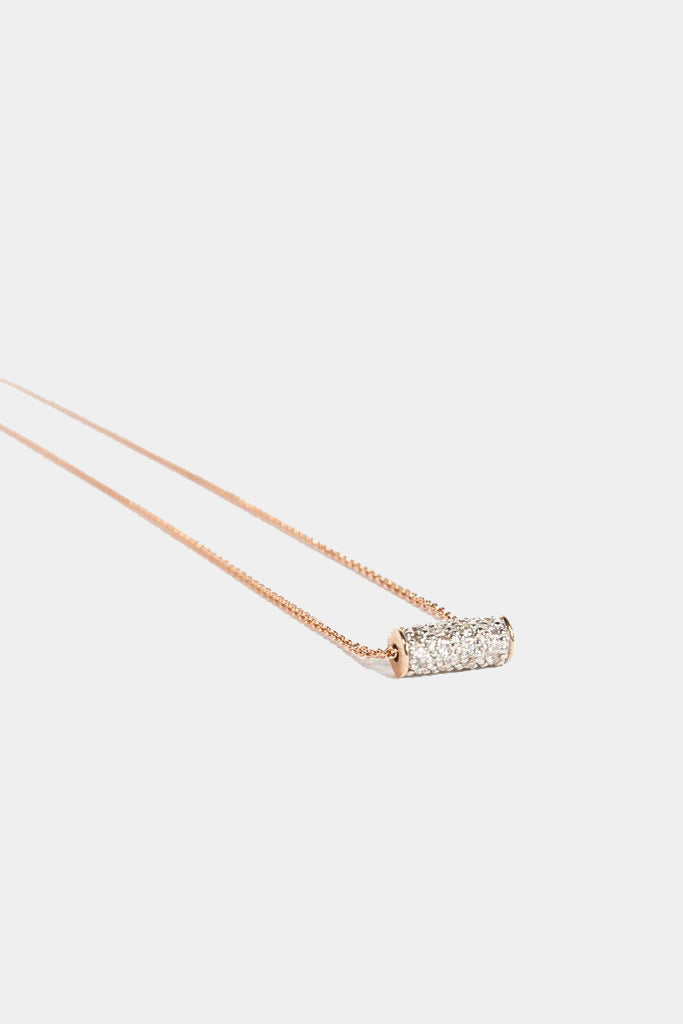 Ginette NY - Mini Straw Diamond Necklace