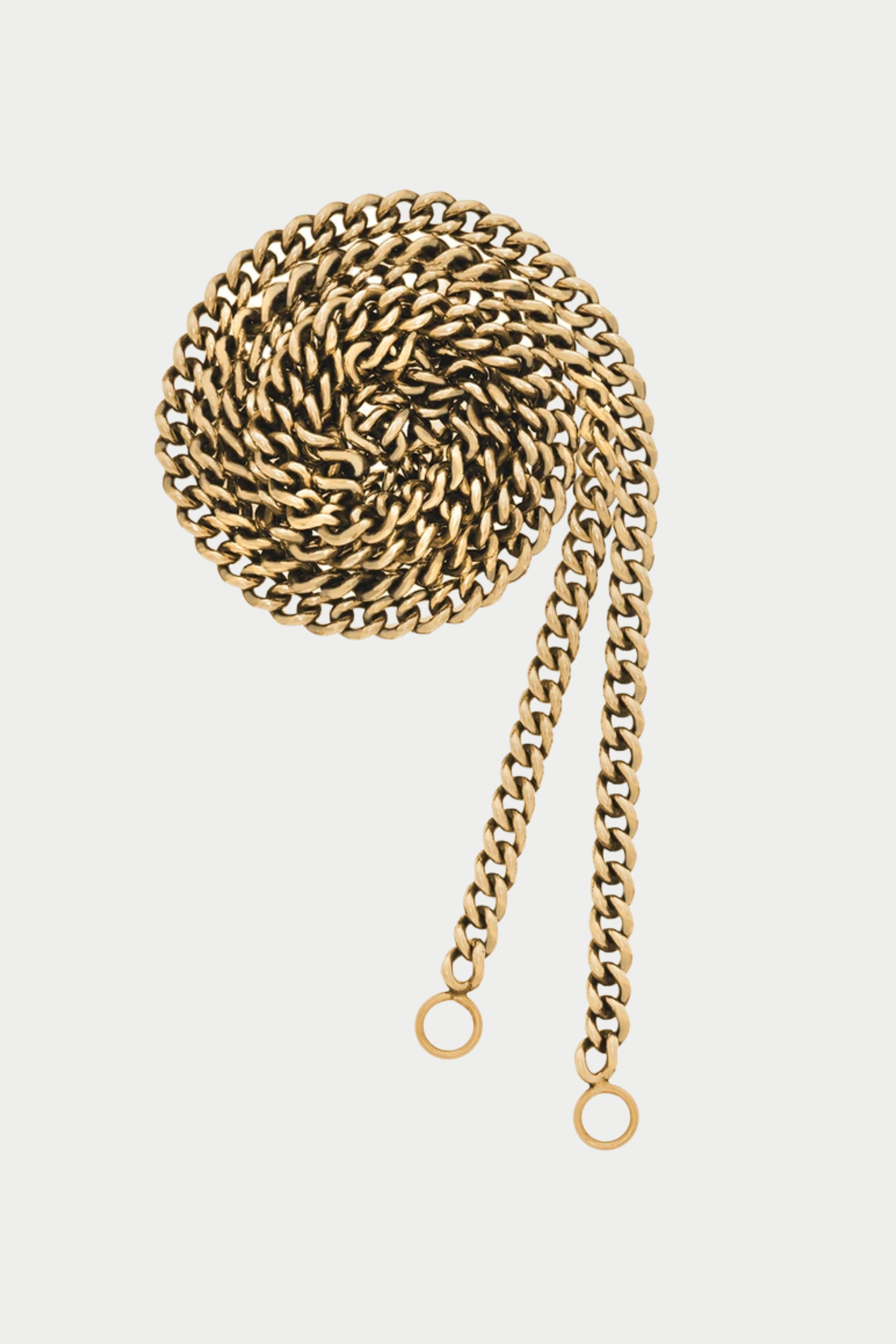 MARLA AARON - Heavy Curb Chain - 20", Yellow Gold