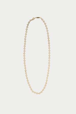 AZLEE - HEAVY MEDIUM CIRCLE LINK CHAIN, GOLD