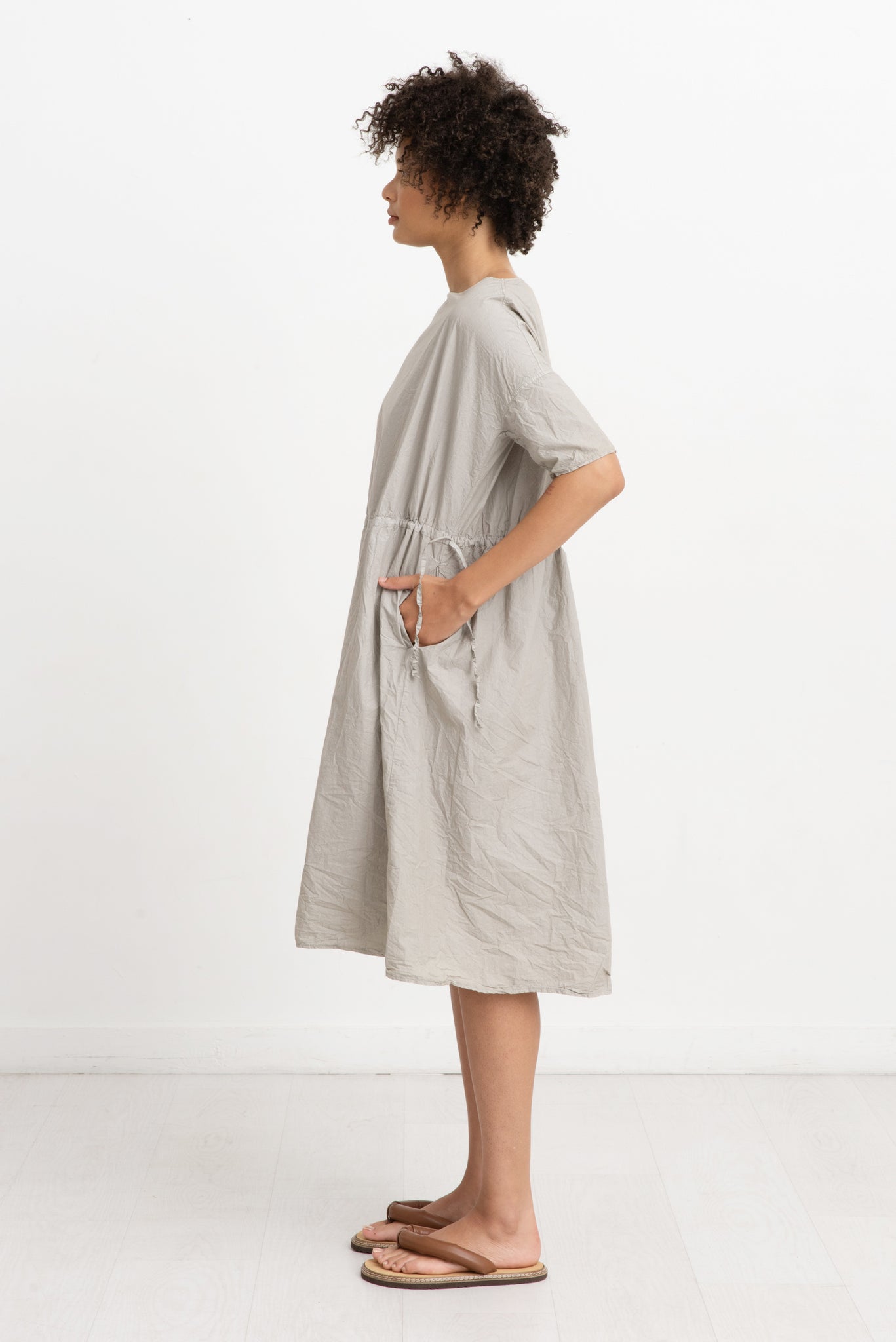 Album di Famiglia - Oversized Dress, Stone Grey