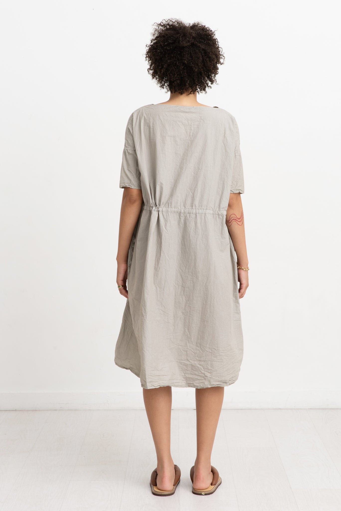 Album di Famiglia - Oversized Dress, Stone Grey