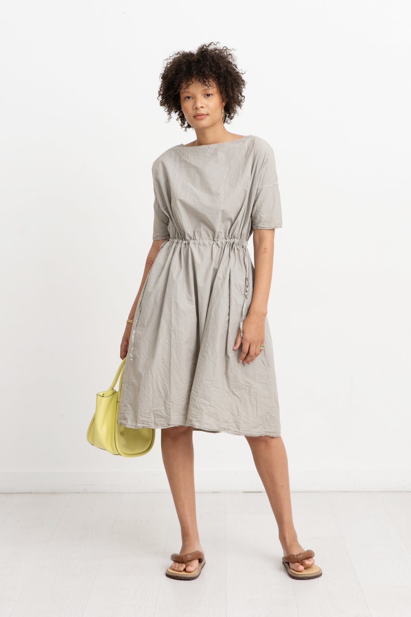 Album di Famiglia - Oversized Dress, Stone Grey