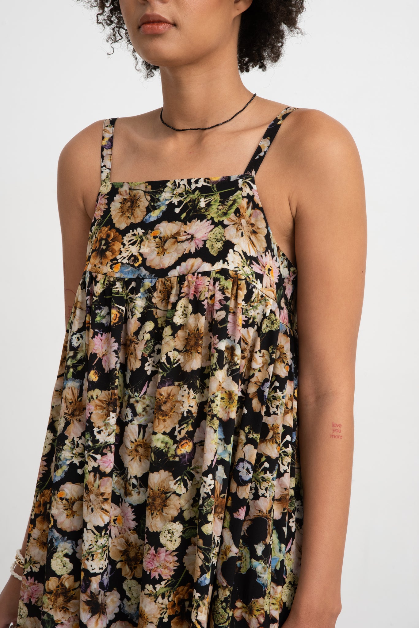 ANNTIAN - Layer Dress, Print BB - Pressed Flowers