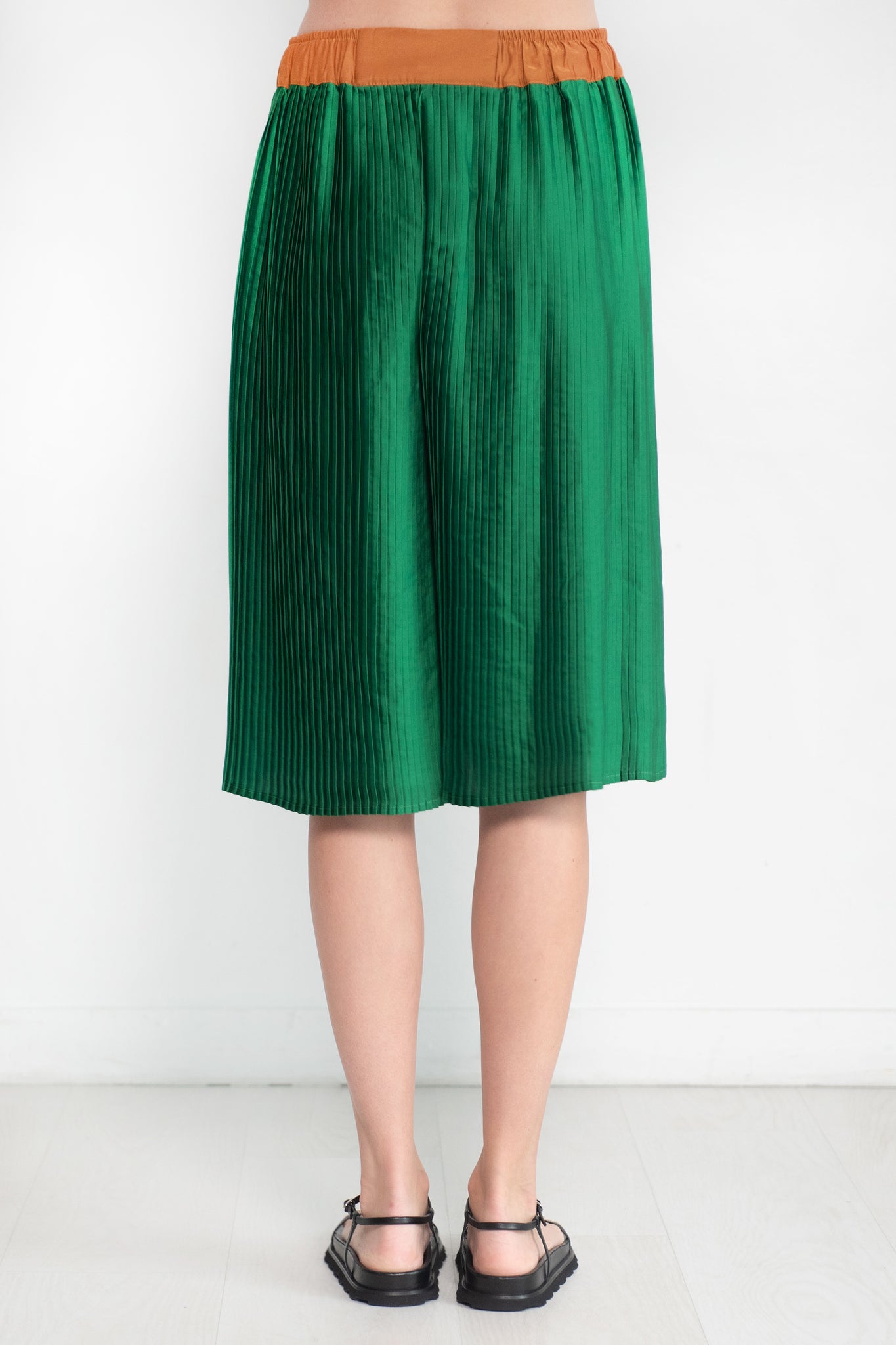 LUKHANYO MDINGI - Short Palazzos, Green