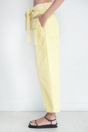 LUKHANYO MDINGI - The Canada Uniform Pants, Yellow