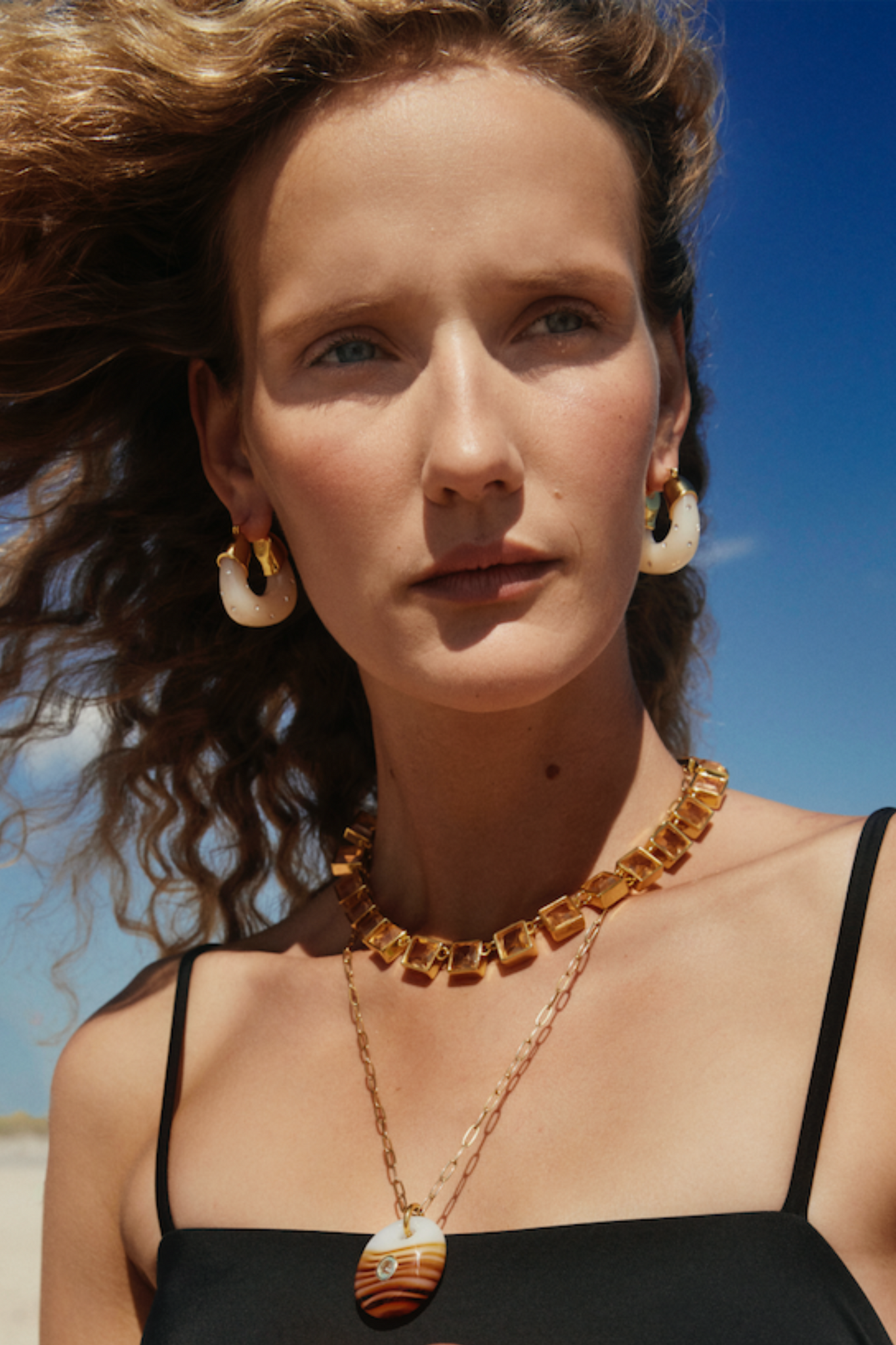 Lizzie Fortunato Jewels - Lisboa Collar, Peach