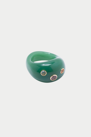 Lizzie Fortunato Jewels - Monument Ring, Jade