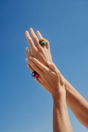 Lizzie Fortunato Jewels - Monument Ring, Jade