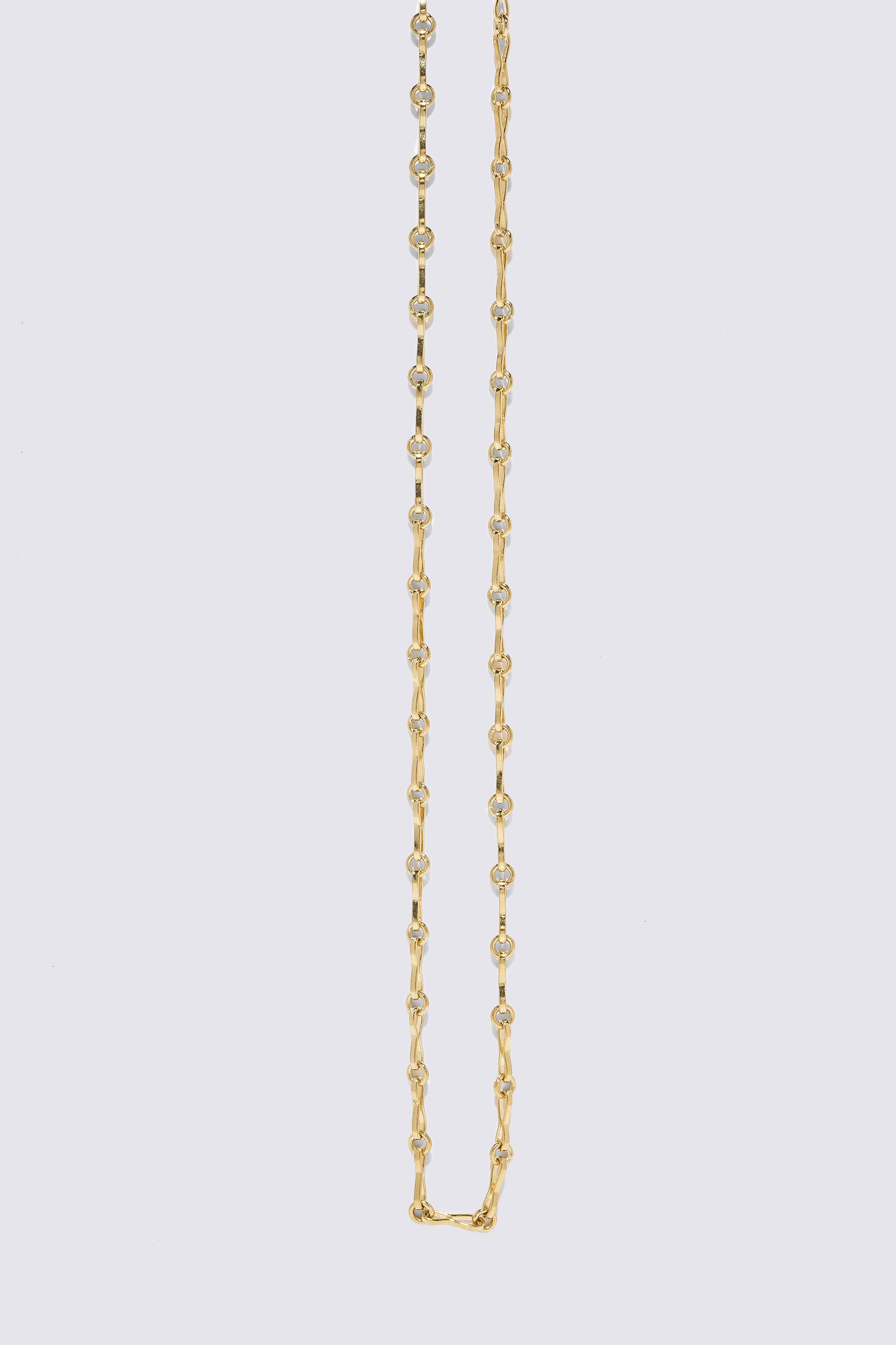 AZLEE - Small Circle Link Chain, Gold