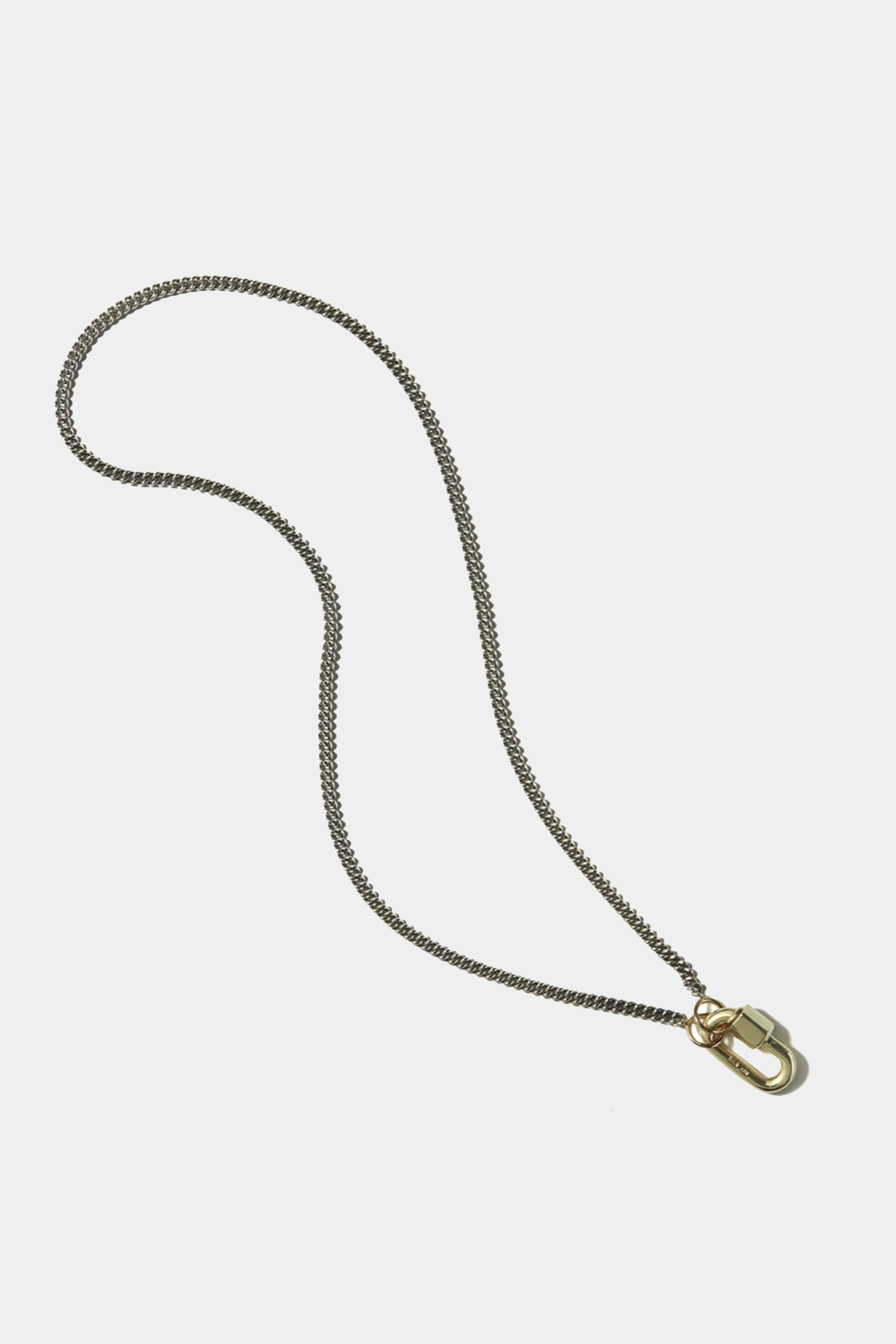 MARLA AARON - NOT SO HEAVY CURB CHAIN, silver