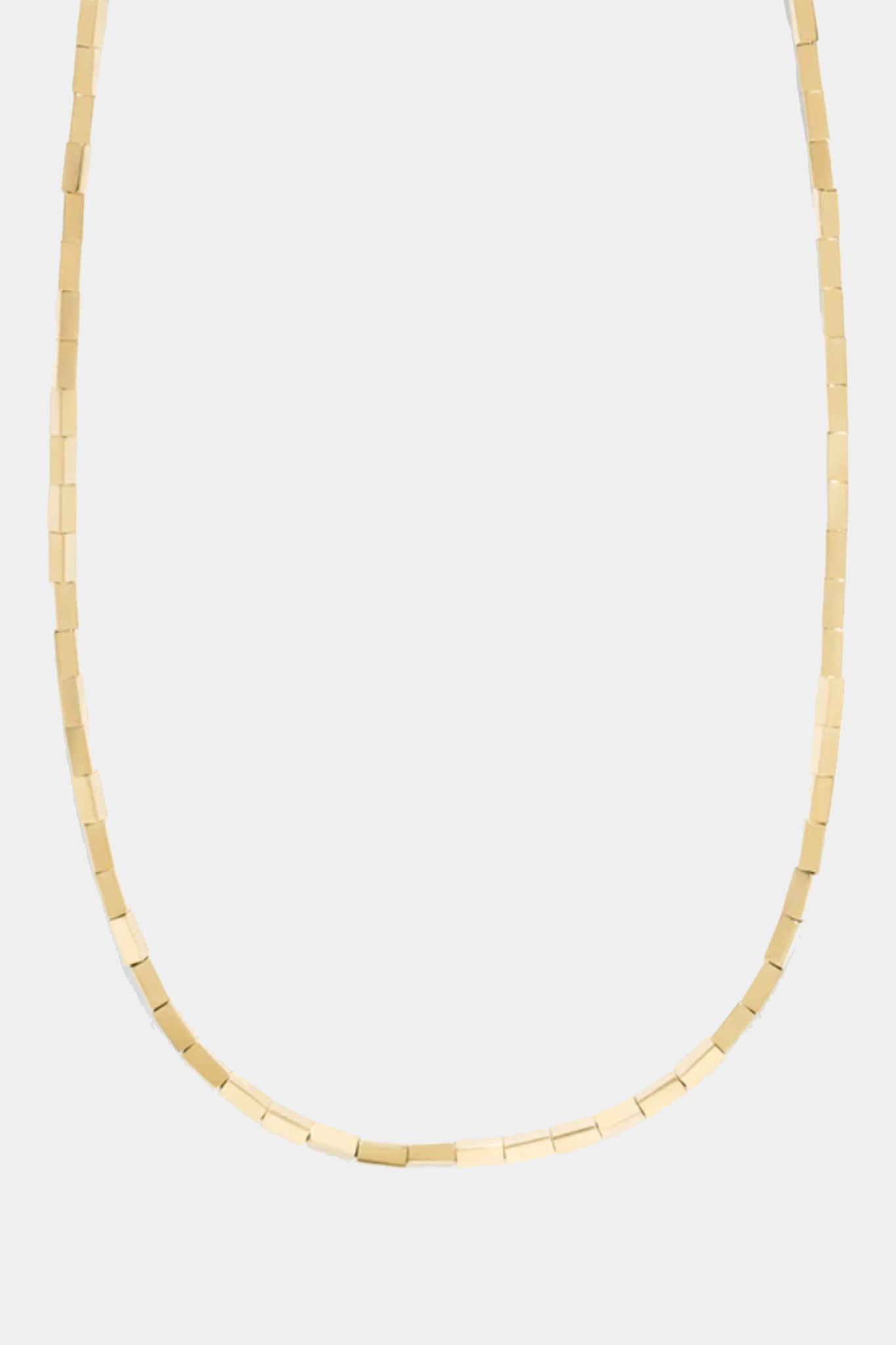 AZLEE - small gold bar necklace
