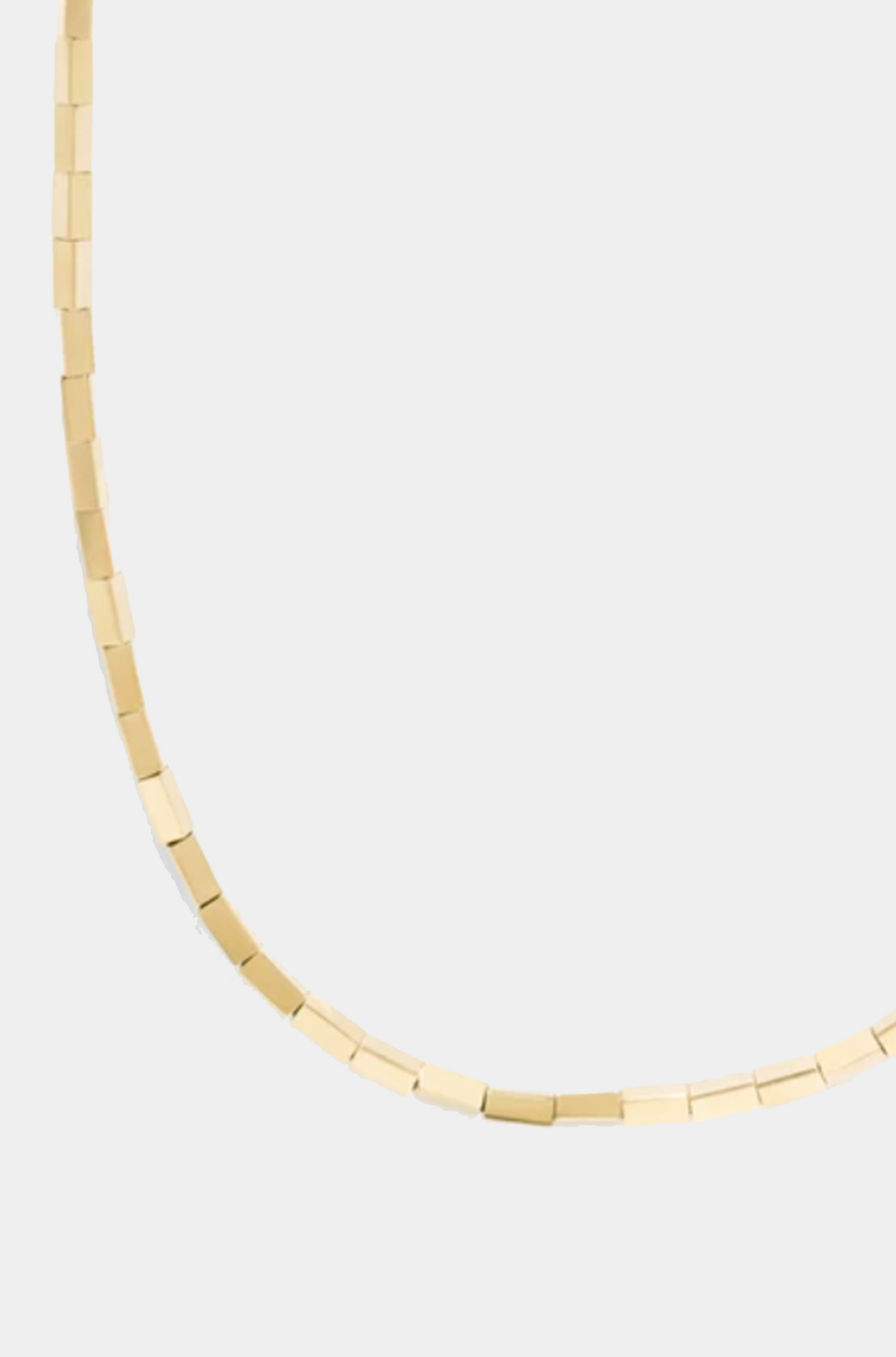AZLEE - small gold bar necklace