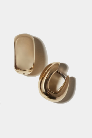 MARLA AARON - DOME EARRING BASES, yellow gold