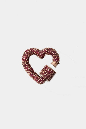 MARLA AARON - Allstone Heartlock with Ruby